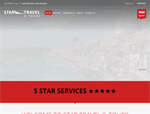 Tablet Screenshot of mystartrip.com